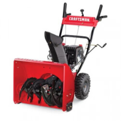 Two-Stage Self-Propelled Gas Snow Blower with Push-Button Electric Start