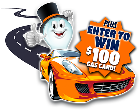 Plus Enter To Win +$100 Gas Card!
