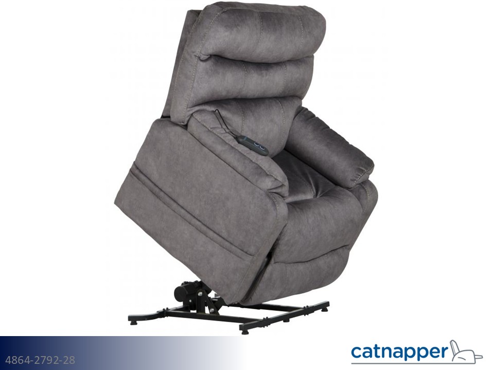 Catnapper Buckley Graphite Lift Chair (350lb Weight Limit) | Majik