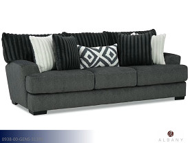 Albany Tweed Gunmetal Sofa