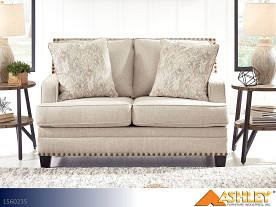 $17 Pays up to April 1* For This Ashley Claredon Linen Loveseat