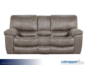 Catnapper Trent Charcoal Motion Loveseat