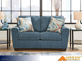 $20.25 Pays First Month! Ashley Cashton Blue Loveseat