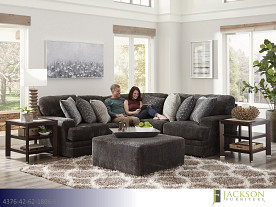 Jackson Mammoth Smoke Sectional (2 Piece Set)