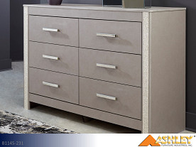 Ashley Surancha Gray Dresser