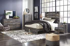 Ashley Furniture Drystan King Panel Bed Set