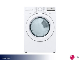 LG Front Load Front Load Gas Dryer - 7.4 Cu Ft (white)