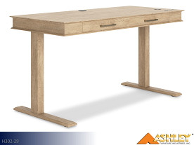 Ashley Elmferd Light Oak Desk