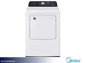 Midea Large Capacity Electric Dryer - 7.0 Cu Ft (White)