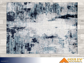 $17 Pays up to April 1* For This Ashley Leonelle Cream-Blue Rug (Medium)