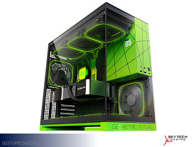 $17 Pays up to April 1* For This Skytech Gaming Viper Gaming Desktop Computer - Viper Green (AMD Ryzen™ 7 5700 (8-Core) Processor | 32GB DDR4 | 1TB SSD)