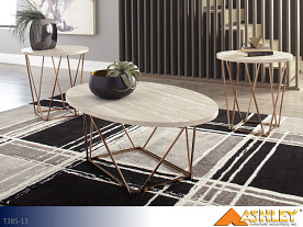 Ashley Tarica Two Tone Occasional Table Set (3 Piece Set)