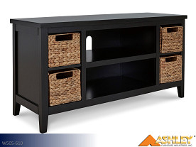 Ashley Mirimyn Black TV Stand