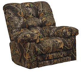 Catnapper Magnum Mossy Oak Break-Up Recliner with Heat & Massage  