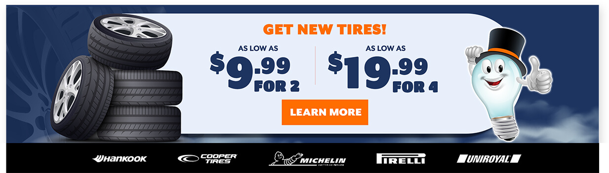 Get New Tires! Learn More